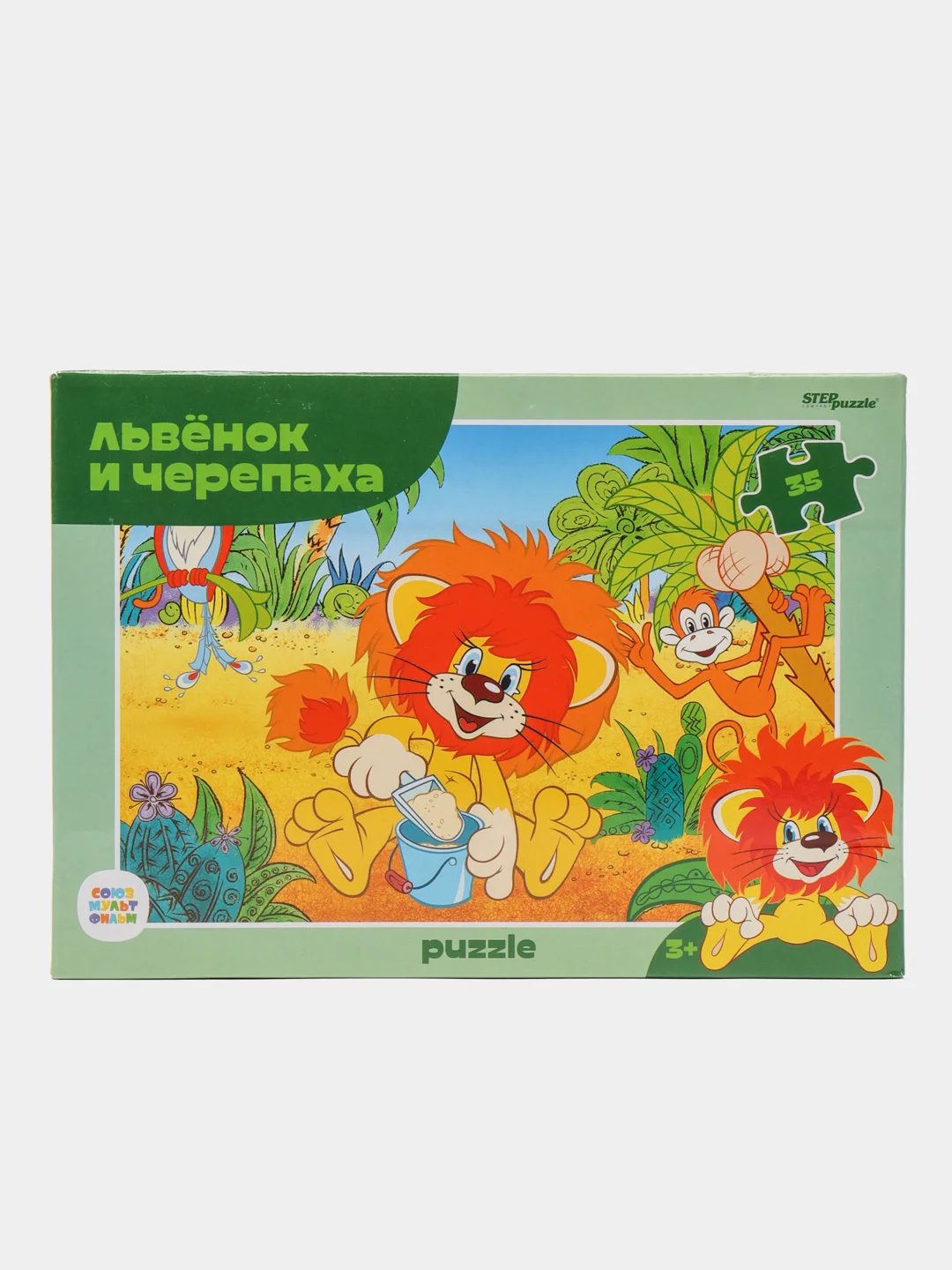 Лайм макси-пазлы "Мультфильмы", 35 элементов