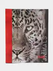 Алый фотоальбом на 200 фото 10х15 "Животные" Image Art
