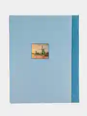 Голубой фотоальбом на 200 фото 10х15 "Природа, Путешествия" Image Art