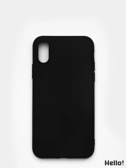 Багровый чехол для Apple iPhone XS Max силиконовый