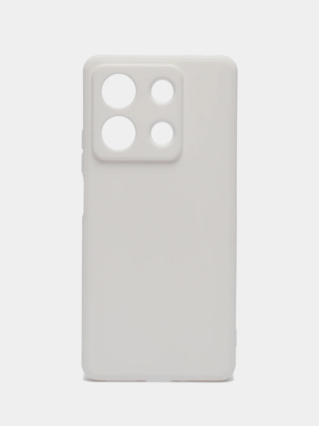 Белый чехол для Xiaomi Redmi Note 13 (Сяоми Редми Ноут 13), прозрачный