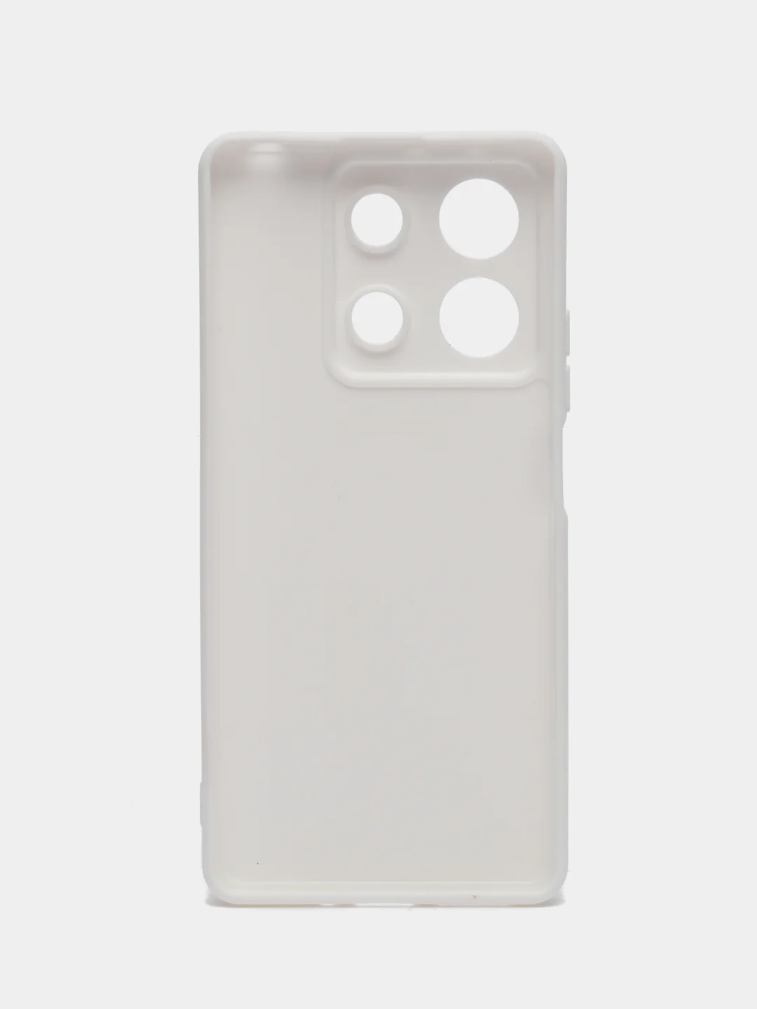 Белый чехол для Xiaomi Redmi Note 13 (Сяоми Редми Ноут 13), прозрачный