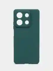 Зеленый чехол для Xiaomi Redmi Note 13 (Сяоми Редми Ноут 13), прозрачный