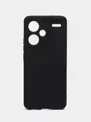 Черный чехол для Xiaomi Redmi Note 13 Pro Plus + 5G (Сяоми Редми Ноут 13 Про Плюс) прозрачный