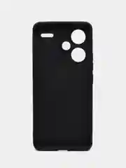 Черный чехол для Xiaomi Redmi Note 13 Pro Plus + 5G (Сяоми Редми Ноут 13 Про Плюс) прозрачный