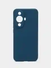 Синий чехол для HUAWEI Nova 12S / Nova 11 (Хуавей Нова 12С / Нова 11) прозрачный