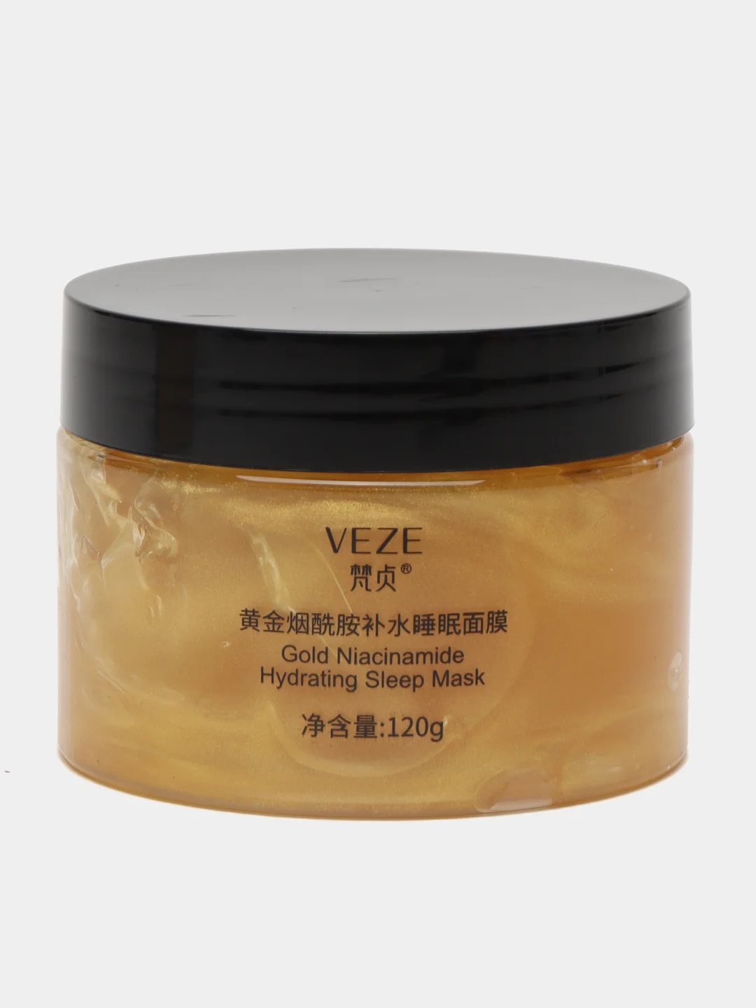 Ночная маска Veze, с золотом и ниациномидом, 120 г