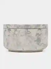 Свеча из кокосового воска, ароматическая, с деревянным фитилем