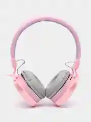 Вишнёвый наушники беспроводные "Куроми", детские, силиконовые, Bluetooth