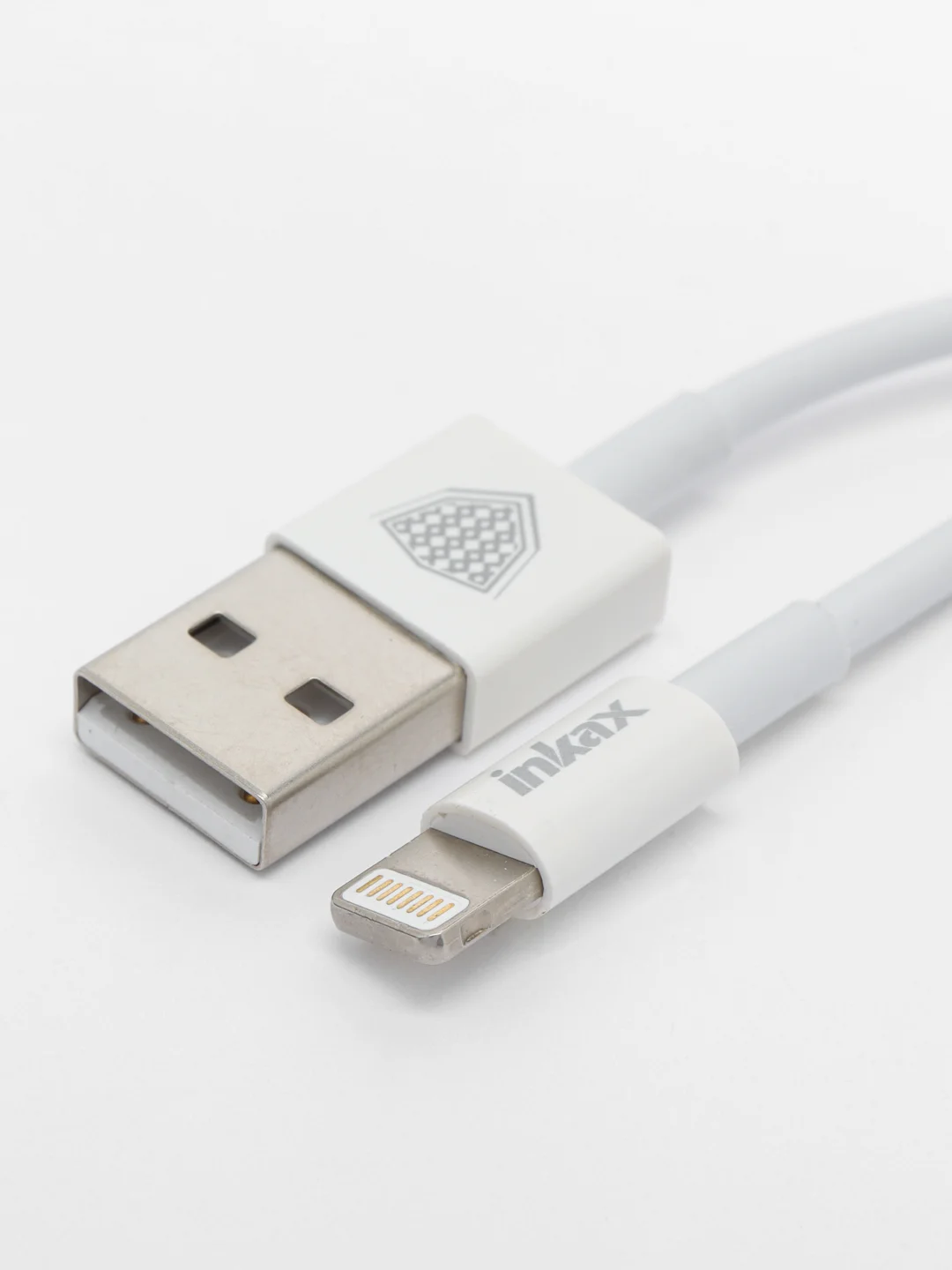 Кабель Lightning Inkax CK-31, белый, 1 м