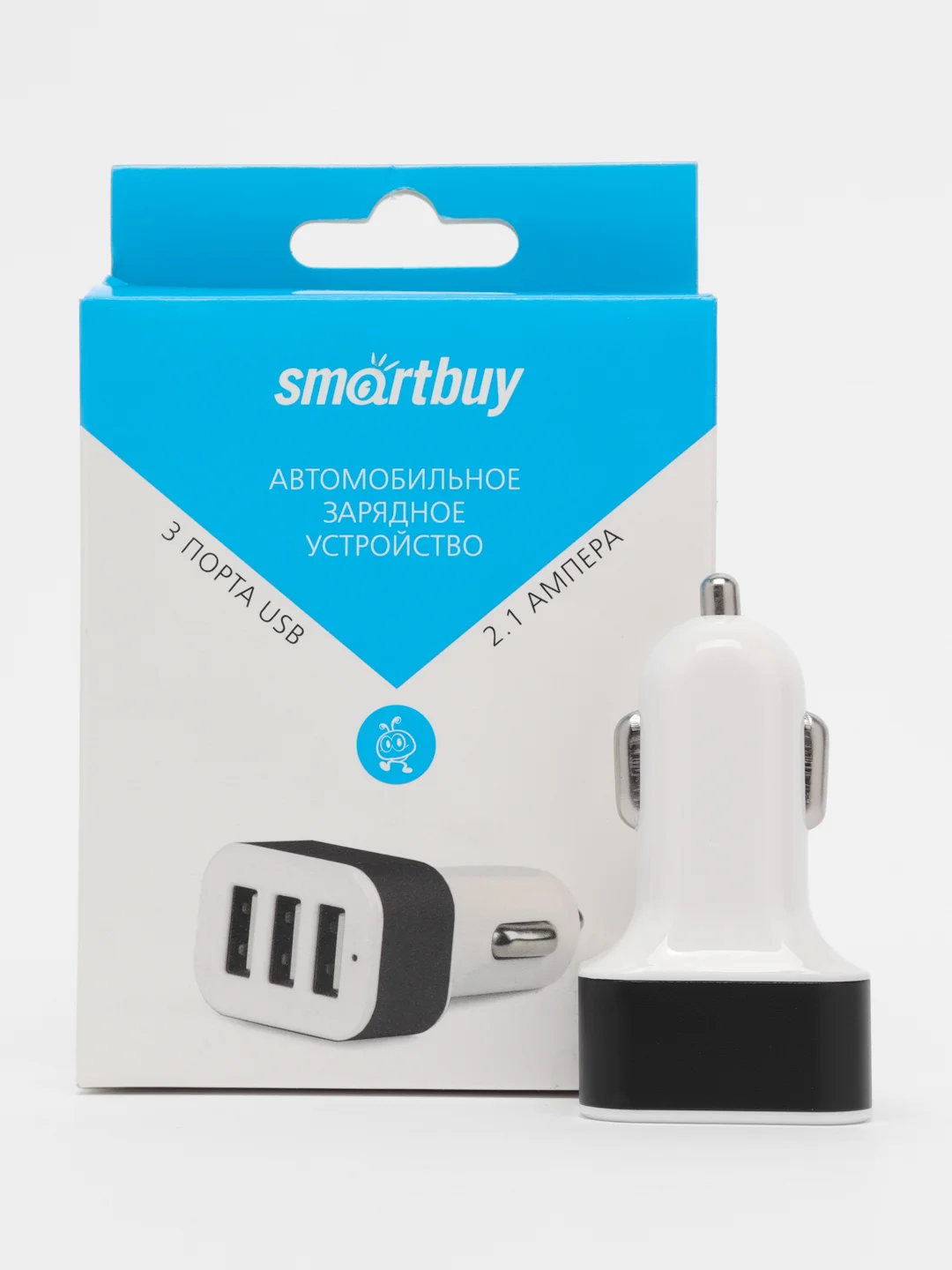 АЗУ Smartbuy 3USB, 2.1A