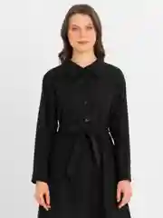 Черный повседневное платье