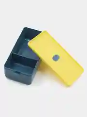 Индиго ланч-бокс контейнер для еды Емкость для хранения продуктов