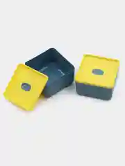 Индиго ланч-бокс контейнер для еды Емкость для хранения продуктов