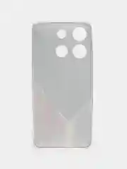Слоновая кость чехол для Infinix Smart 7 Plus (Инфиникс Смарт 7 Плюс), прозрачный, с рисунком, защита камеры