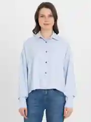 Рубашка Голубая "XS"