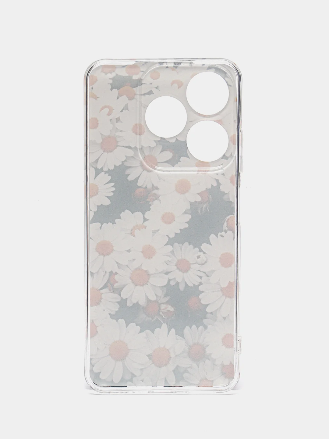 Золотой чехол на Tecno Spark 10/10C (Текно Спарк 10/10С), прозрачный, с рисунком, защита камеры