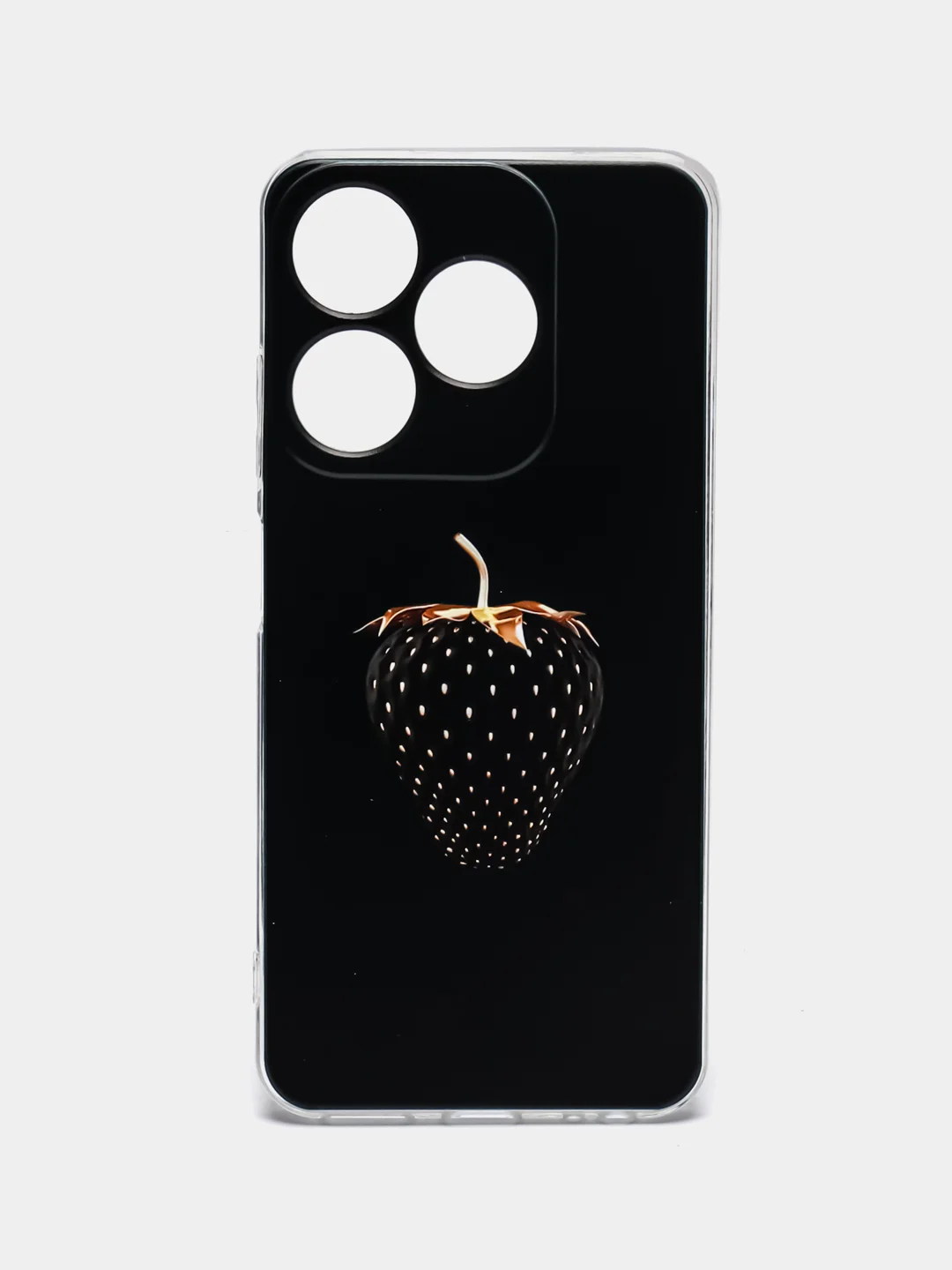 Разноцветный чехол на Tecno Spark 10/10C (Текно Спарк 10/10С), прозрачный, с рисунком, защита камеры