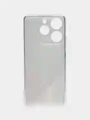 Слоновая кость чехол на Tecno Spark 10 Pro (Текно Спарк 10 Про), прозрачный, с рисунком, защита камеры