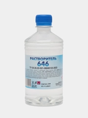 Растворитель 646 Динамика, ТУ, ПЭТ, 0,5 л