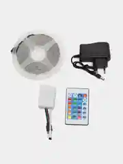 Светодиодная лента, RGB, с пультом, 5 м