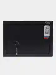Серый мебельный сейф для денег и  ценностей  AIKO Т-250 EL