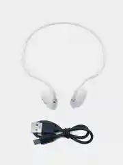 Белый беспроводные спортивные наушники HOCO ES68, с воздушной проводимостью, Bluetooth