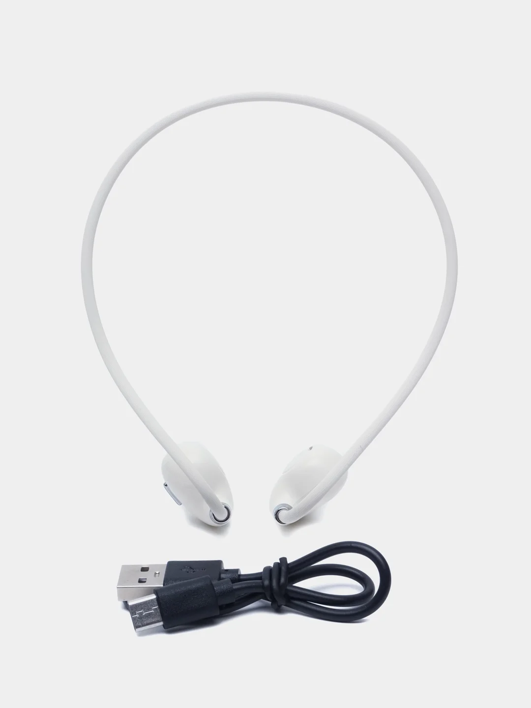 Белый беспроводные спортивные наушники HOCO ES68, с воздушной проводимостью, Bluetooth