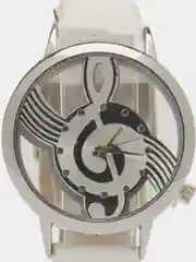 Белый часы женские, ультратонкие