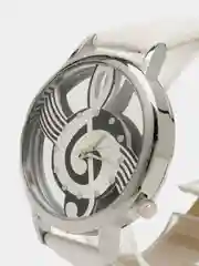 Белый часы женские, ультратонкие