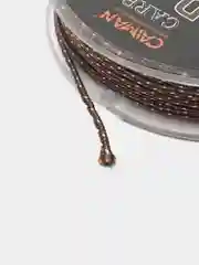 Коричневый лидкор со свинцовым сердечником Caiman Lead Core, 7 m