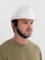 Белый каска защитная, строительная