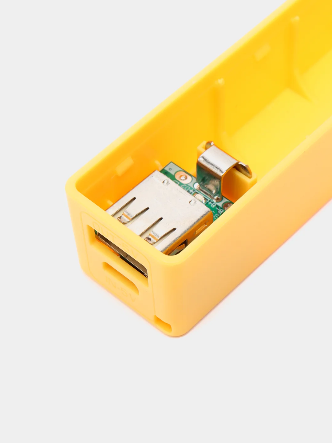 Желтый зарядное устройство для аккумуляторов 18650 Power Bank