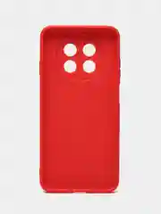 Красный силиконовый чехол для HUAWEI nova Y91 (Хуавей нова у91), прозрачный