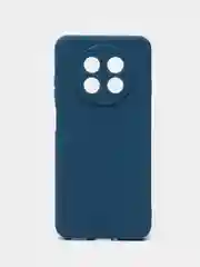 Синий силиконовый чехол для HUAWEI nova Y91 (Хуавей нова у91), прозрачный