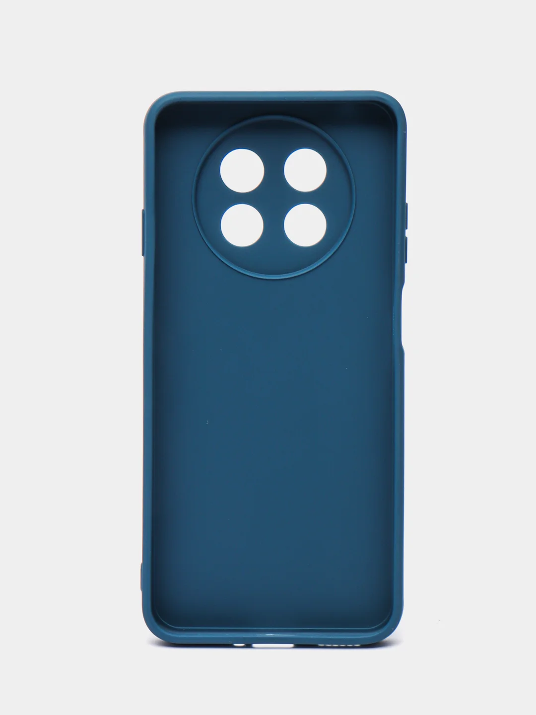 Синий силиконовый чехол для HUAWEI nova Y91 (Хуавей нова у91), прозрачный