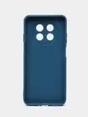 Синий силиконовый чехол для HUAWEI nova Y91 (Хуавей нова у91), прозрачный