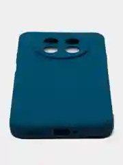 Синий силиконовый чехол для HUAWEI nova Y91 (Хуавей нова у91), прозрачный