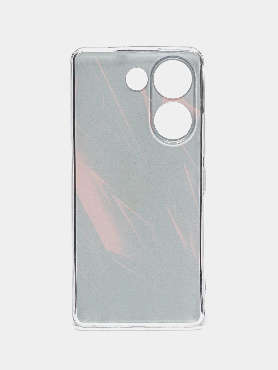Красный чехол на Tecno Camon 20/20 Pro 4G (Текно Камон 20/20 Про 4G), с рисунком, защита камеры