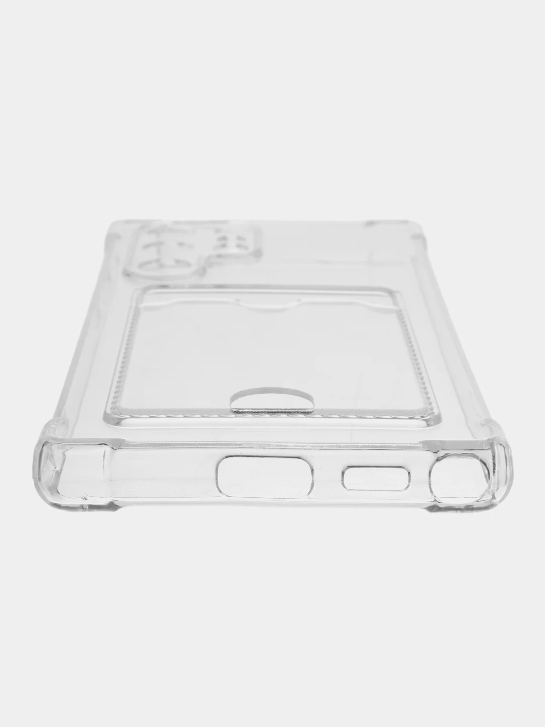 Марсала чехол для Samsung Galaxy S22 Ultra, Галакси С22 Ультра, прозрачный, с карманом для карты