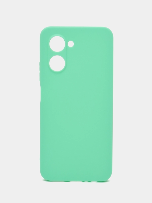 Чехол для Realme C33 / Реалми С33 силиконовый, цветной, матовый
