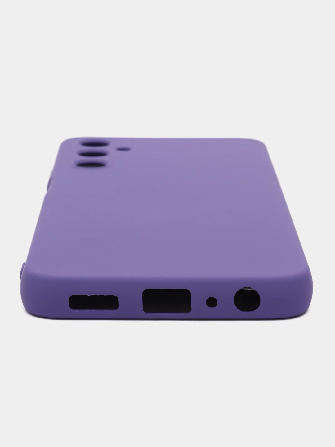 Аметистовый чехол Silicone Cover для Samsung Galaxy A05s (Самсунг Галакси А05с), силиконовый