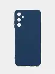 Синий чехол Silicone Cover для Samsung Galaxy A05s (Самсунг Галакси А05с), силиконовый