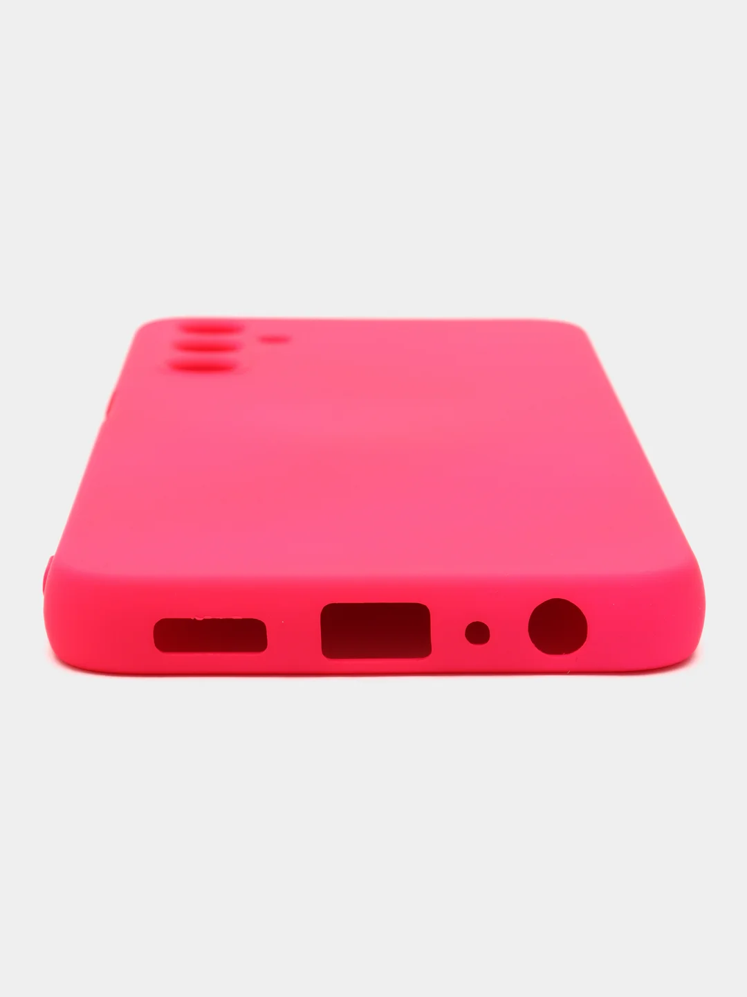 Фуксия чехол Silicone Cover для Samsung Galaxy A05s (Самсунг Галакси А05с), силиконовый