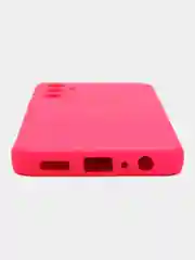 Фуксия чехол Silicone Cover для Samsung Galaxy A05s (Самсунг Галакси А05с), силиконовый