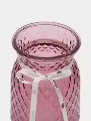 Розовый ваза для цветов, стекло