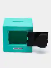 Зеленый копилка для денег "Сейф с кодом"
