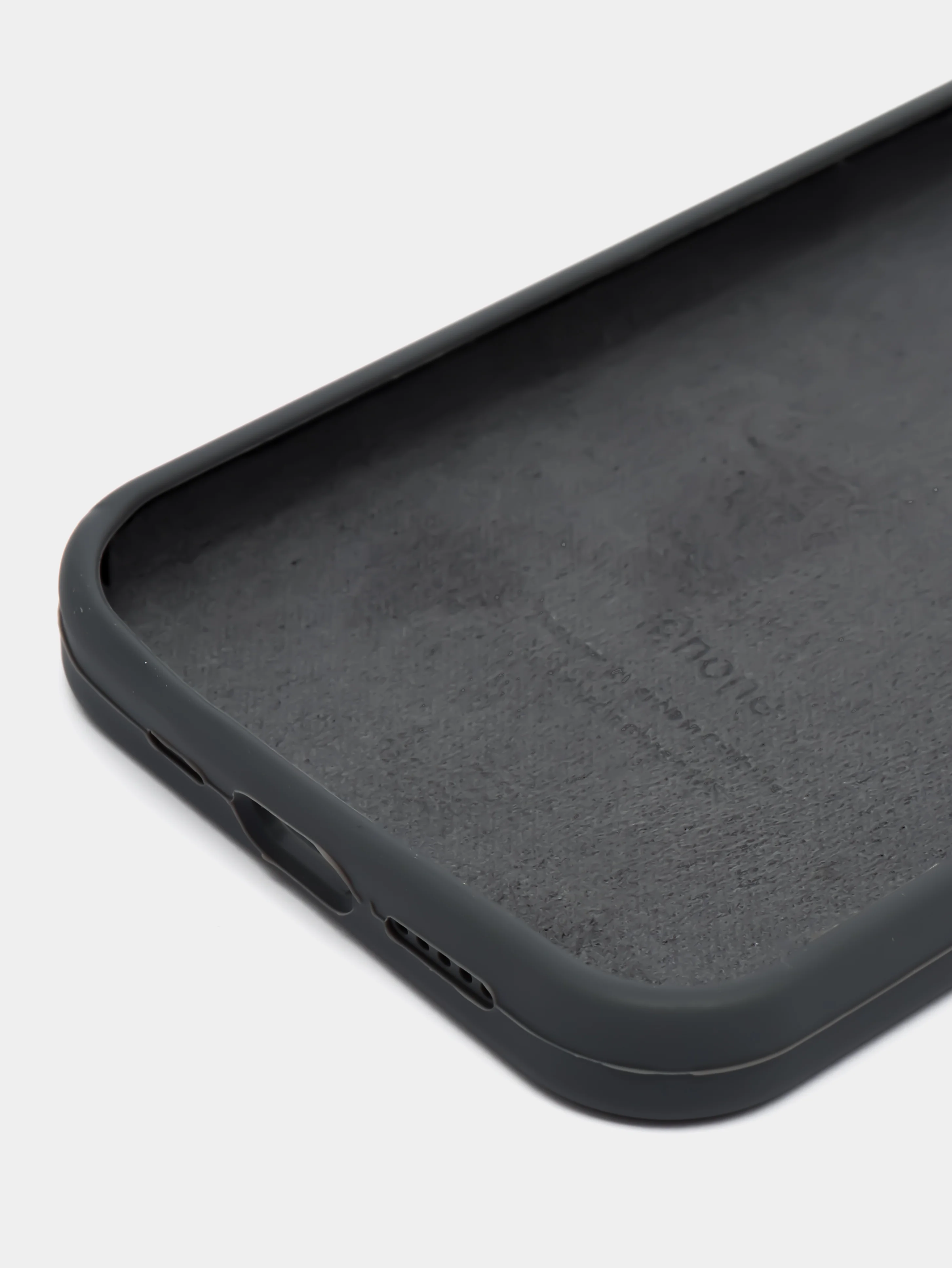 Серый чехол iPhone, Айфон 11, 13, 14, 15, Про Макс, Pro Max, силиконовый Silicone Case