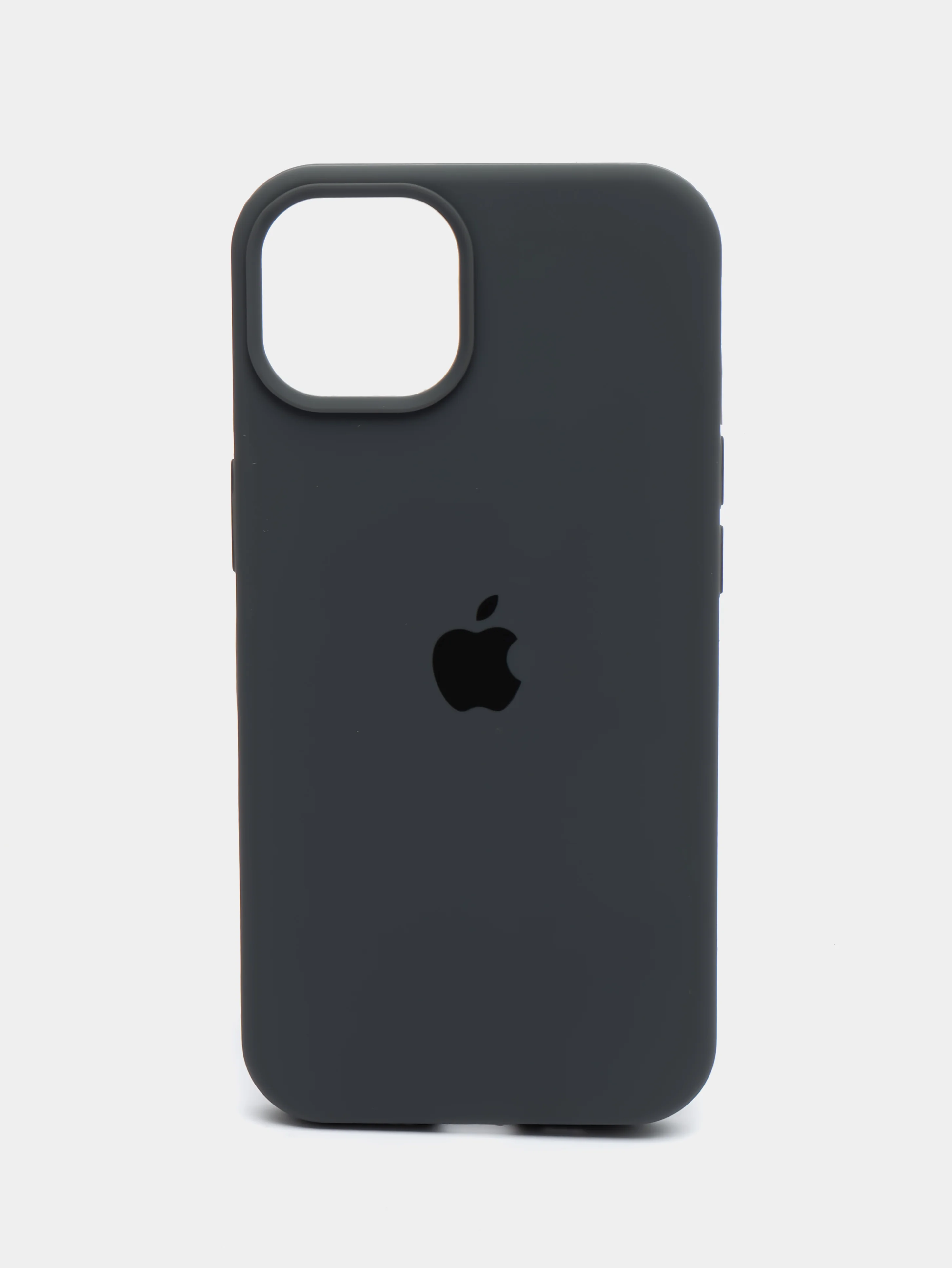 Серый чехол iPhone, Айфон 11, 13, 14, 15, Про Макс, Pro Max, силиконовый Silicone Case