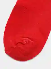 Красный носки удлиненные, унисекс